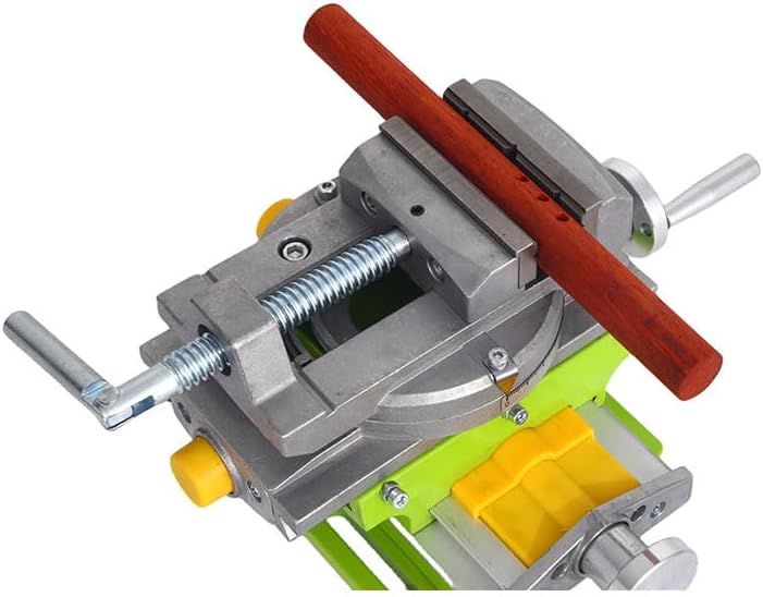 BACHIN Rotary Table 90 ° 3" Cross Slide Drill Press Vise Horizontal Precision Milling Drilling Machine Vernier Reading Milling Drilling Boring - Image 5